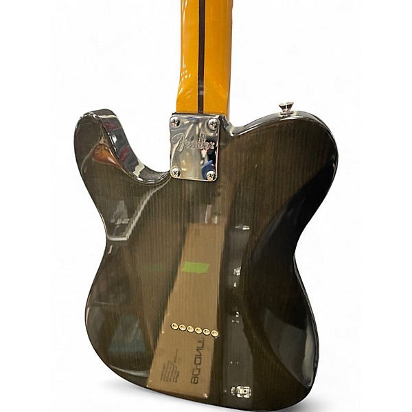 Used Fender Modern Player Telecaster Trans Charcoal Solid Body Electric Guitar