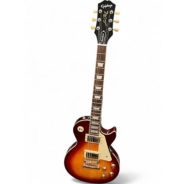 Used Epiphone Les Paul Standard 1950s Cherry Sunburst Solid Body Electric Guitar
