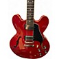 Used Epiphone ES335 Candy Apple Red Hollow Body Electric Guitar