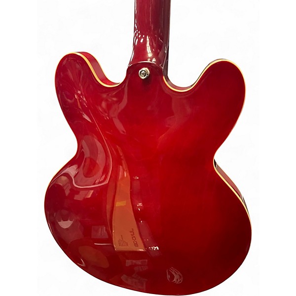 Used Epiphone ES335 Candy Apple Red Hollow Body Electric Guitar