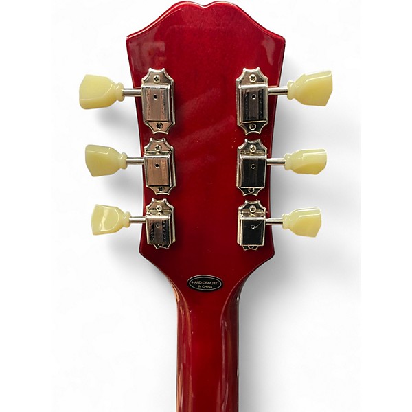 Used Epiphone ES335 Candy Apple Red Hollow Body Electric Guitar