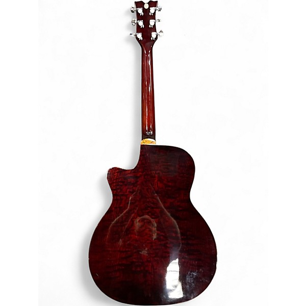 Used Dean EQATBZ Exotica 2 Color Sunburst Acoustic Electric Guitar