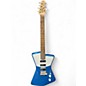 Used Sterling by Music Man Saint Vincent Metallic Blue Solid Body Electric Guitar thumbnail