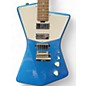 Used Sterling by Music Man Saint Vincent Metallic Blue Solid Body Electric Guitar