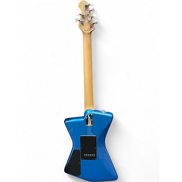 Used Sterling by Music Man Saint Vincent Metallic Blue Solid Body Electric Guitar