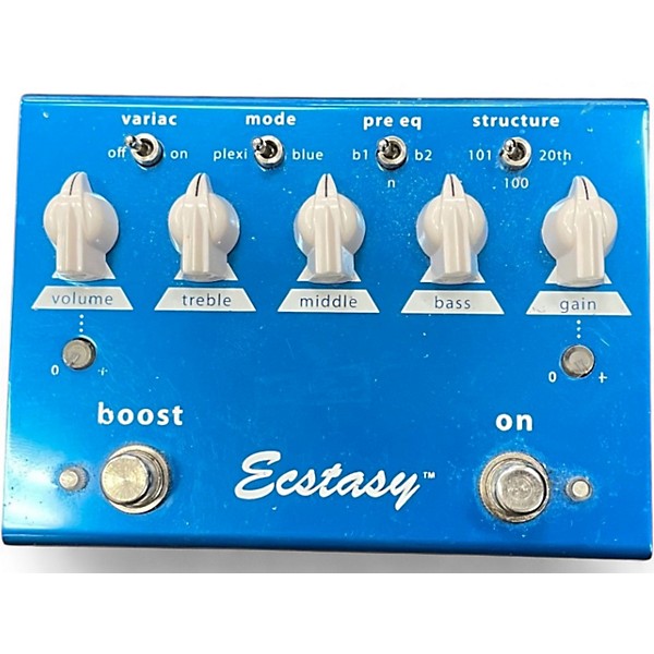 Used Bogner Ecstasy Blue Overdrive Effect Pedal