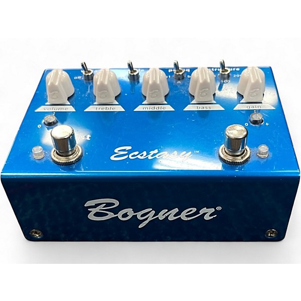 Used Bogner Ecstasy Blue Overdrive Effect Pedal