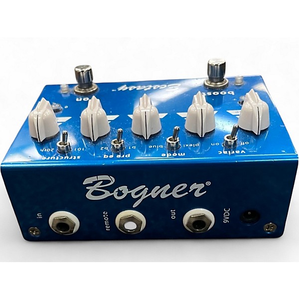 Used Bogner Ecstasy Blue Overdrive Effect Pedal