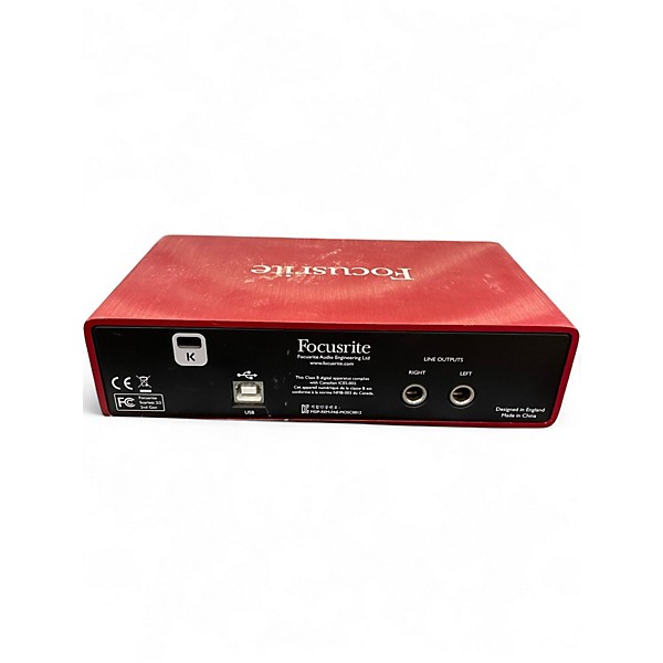 Used Focusrite Scarlett 2i2 Gen 2 Audio Interface