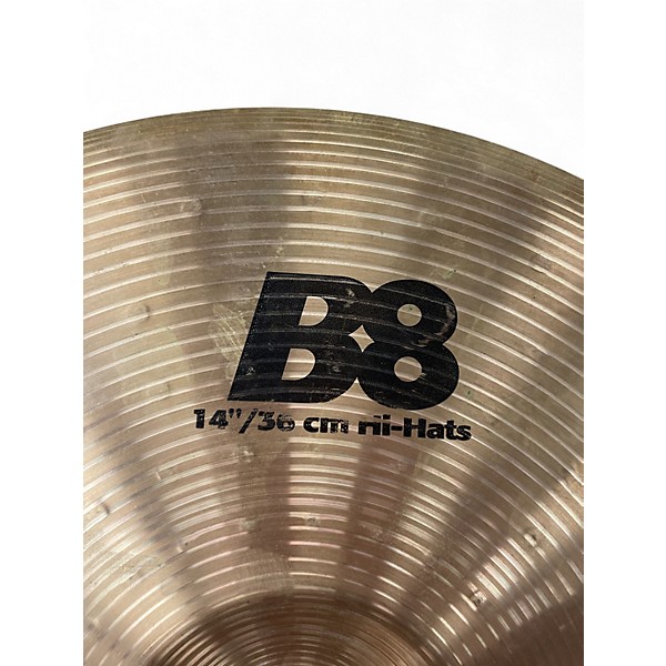 Used SABIAN 14in B8 Hi Hat Pair Cymbal