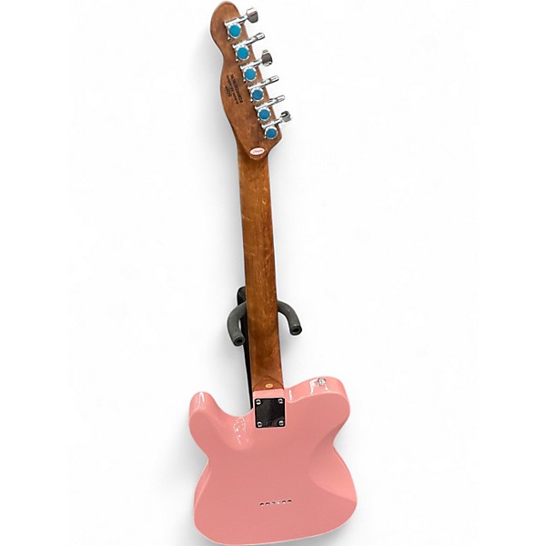 Used Firefly FFTL Pink Solid Body Electric Guitar