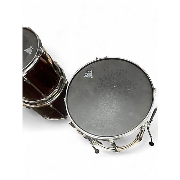 Used 1993 TAMA 4 Piece ROCKSTAR DX Burgundy Drum Kit