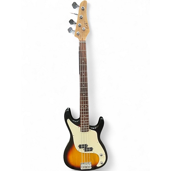 Used Bentley DoubleCut Bass Guitar Natural Electric Bass Guitar