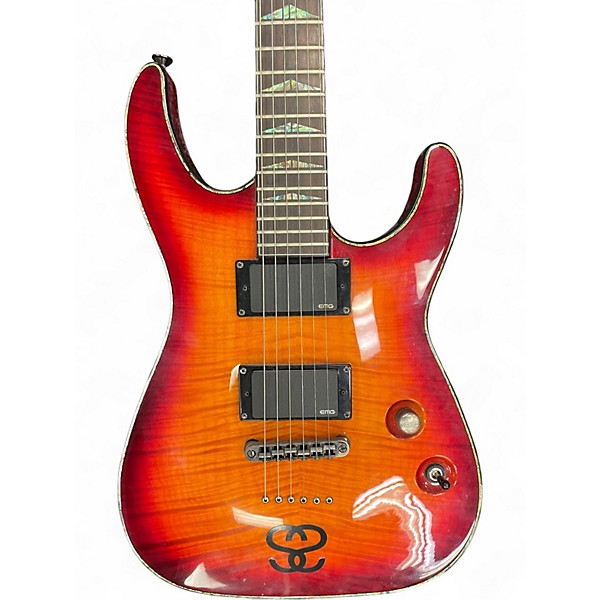 Used Charvel Desolation DX-1 ST Soloist Cherry Sunburst Solid Body Electric Guitar