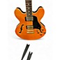 Used Hamer Echotone Trans Amber Hollow Body Electric Guitar