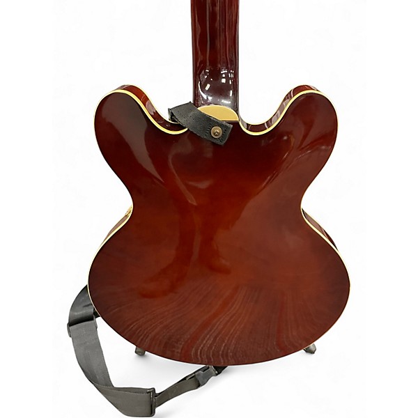 Used Hamer Echotone Trans Amber Hollow Body Electric Guitar