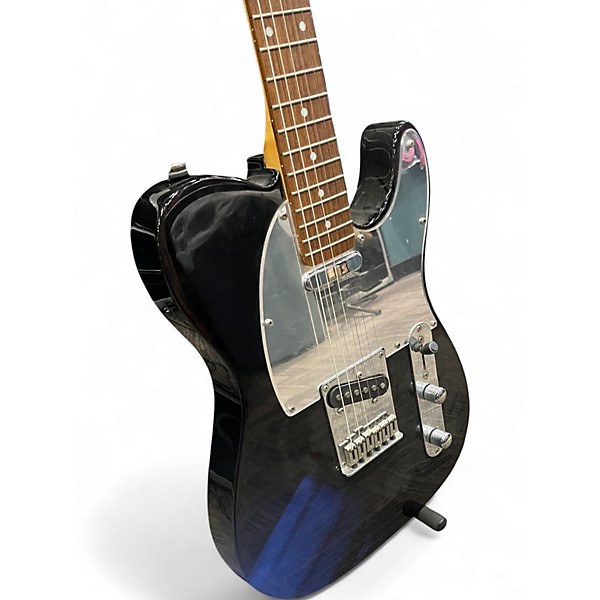 Used Squier Standard Telecaster Special Edition Black Solid Body Electric Guitar