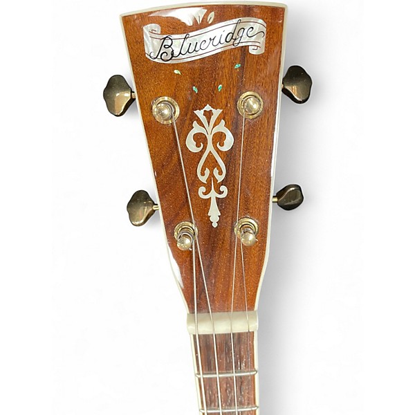 Used Blueridge BR70T Tenor Natural Acoustic Guitar