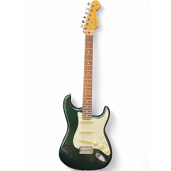 Used Fender Player II Stratocaster British Racing Green Solid Body Electric Guitar