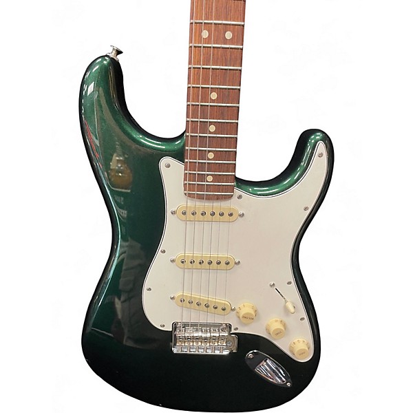 Used Fender Player II Stratocaster British Racing Green Solid Body Electric Guitar