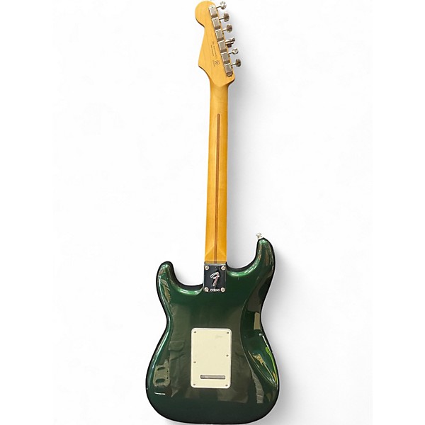 Used Fender Player II Stratocaster British Racing Green Solid Body Electric Guitar