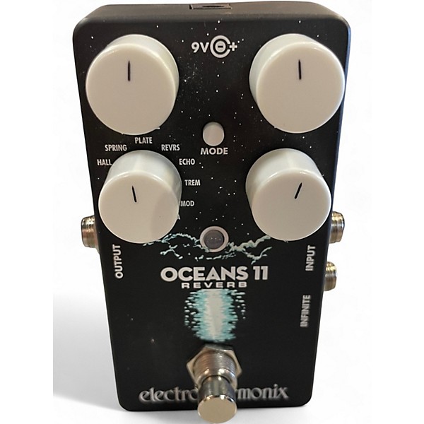 Used Electro-Harmonix Oceans 11 Reverb Effect Pedal