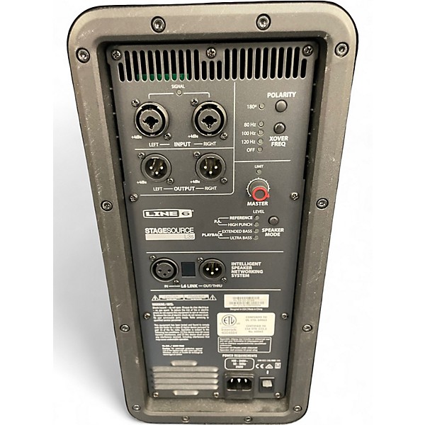 Used Line 6 stage source l3s Powered Speaker