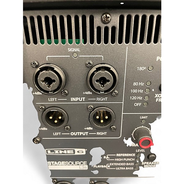 Used Line 6 stage source l3s Powered Speaker