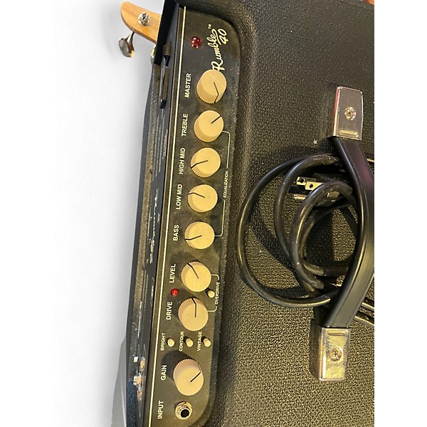 Used Fender Rumble V3 40W 1x10 Bass Combo Amp