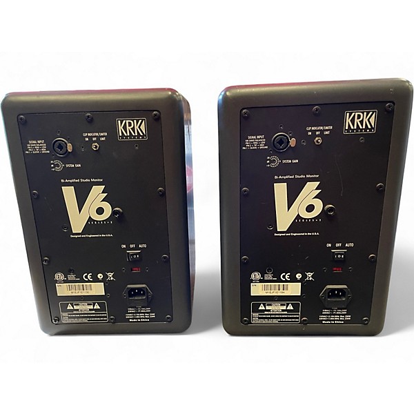 Used KRK V6 Pair Powered Monitor