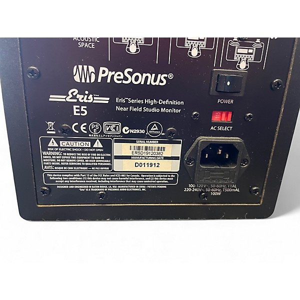 Used PreSonus Eris E5 Piar Powered Monitor