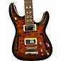Used Schecter Guitar Research C1 E/A Trans Brown Hollow Body Electric Guitar