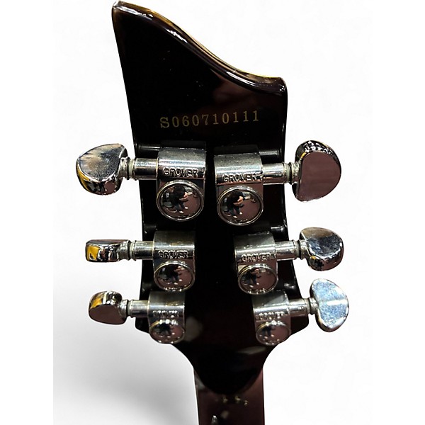 Used Schecter Guitar Research C1 E/A Trans Brown Hollow Body Electric Guitar