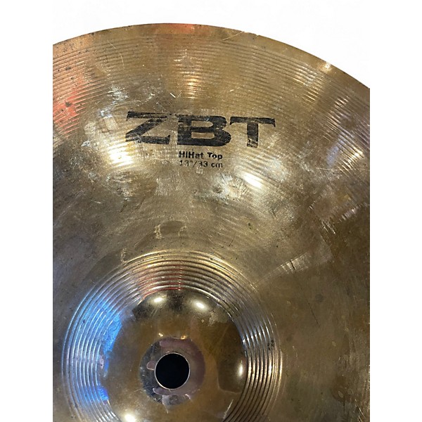 Used Zildjian 13in ZBT Hi Hat Top Cymbal