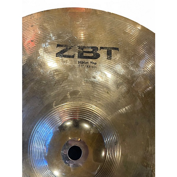 Used Zildjian 13in ZBT Hi Hat Top Cymbal