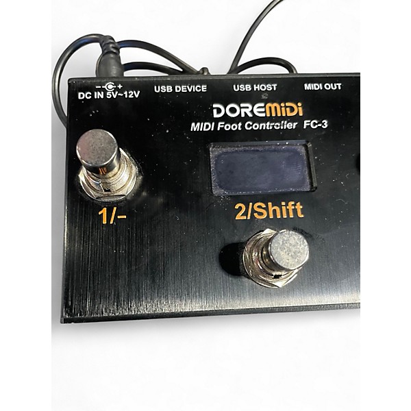 Used Doremidi MIDI FOOT CONTROLLER Pedal