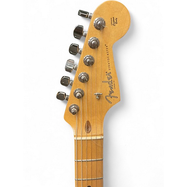Used Fender Player Plus Stratocaster 3 Color Sunburst Solid Body Electric Guitar