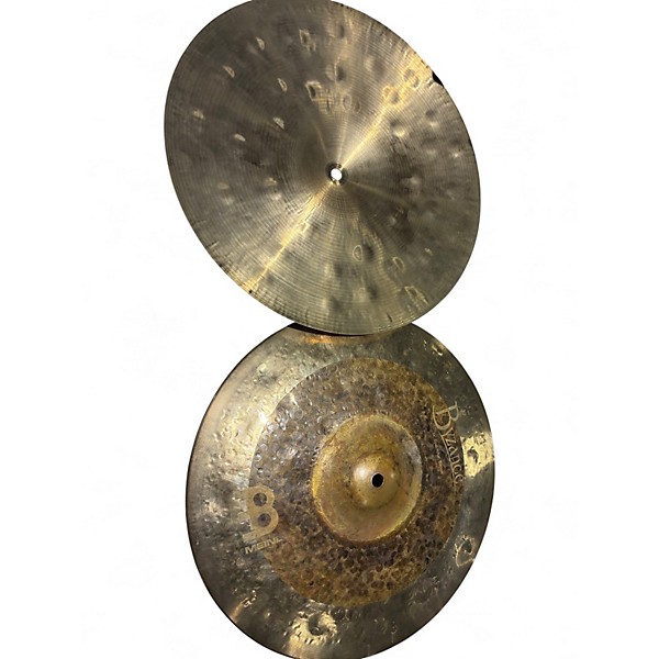 Used MEINL 14in BYZANCE DUAL HIHAT PAIR Cymbal