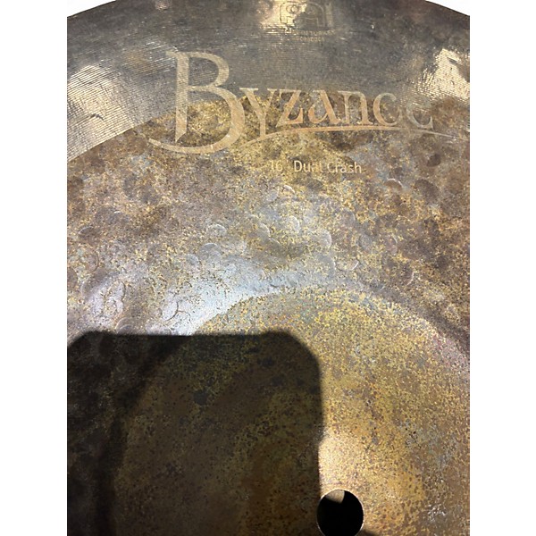 Used MEINL 16in BYZANCE DUAL CRASH Cymbal