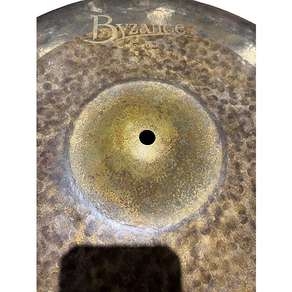 Used MEINL 16in BYZANCE DUAL CRASH Cymbal
