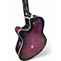 Used Ibanez AEF30ETVS Trans Purple Acoustic Electric Guitar