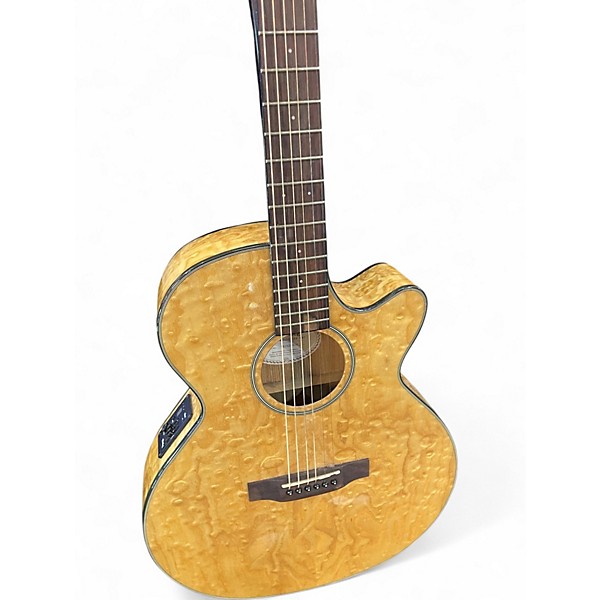 Used Mitchell MX400 Natural Acoustic Electric Guitar