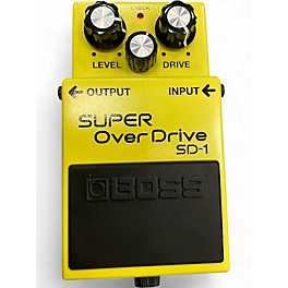 Used BOSS SD1 Super Overdrive Effect Pedal