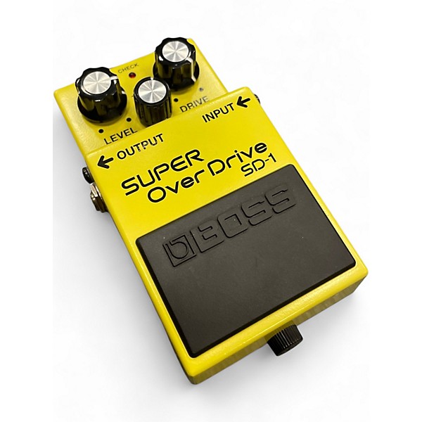 Used BOSS SD1 Super Overdrive Effect Pedal