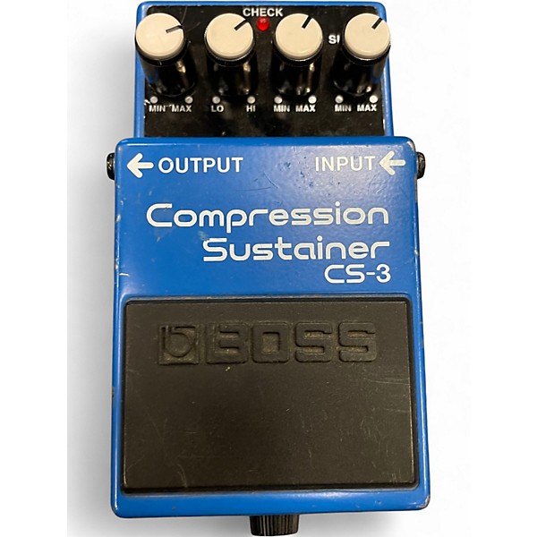 Used BOSS CS3 Compressor Sustainer Effect Pedal