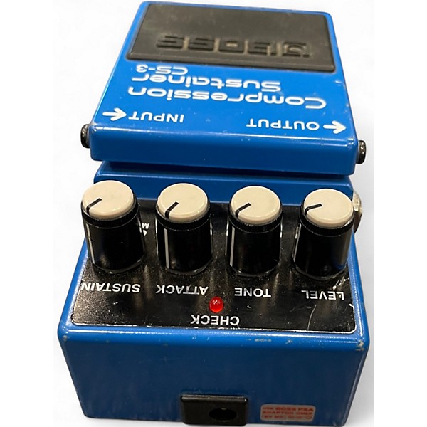 Used BOSS CS3 Compressor Sustainer Effect Pedal