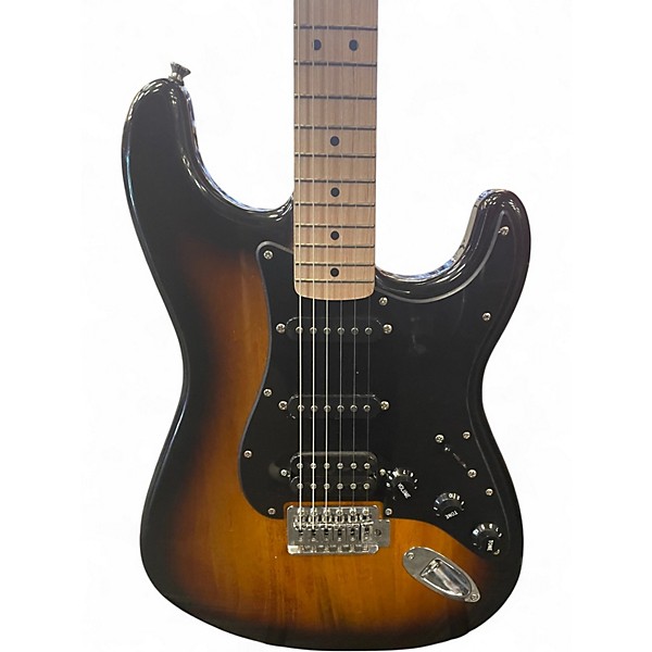 Used Squier Bullet Stratocaster HSS 2 Color Sunburst Solid Body Electric Guitar