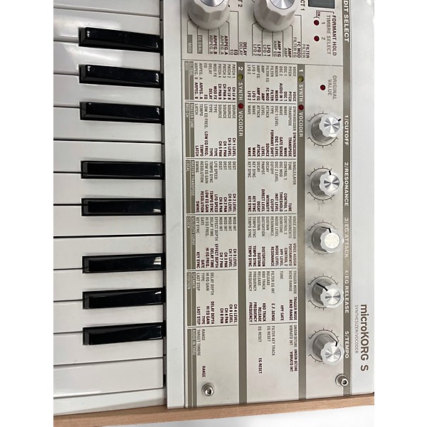 Used KORG microKORG S Synthesizer