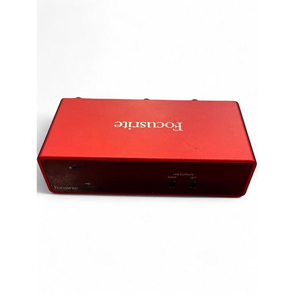 Used 2022 Focusrite Scarlett 2i2 Gen 3 Audio Interface