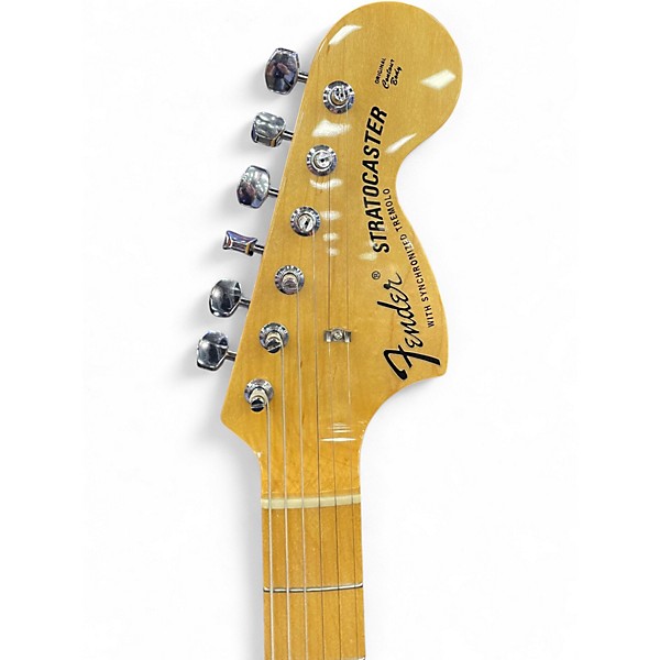 Used Fender ST68 68 reissue made in Japan Olympic White Solid Body Electric Guitar